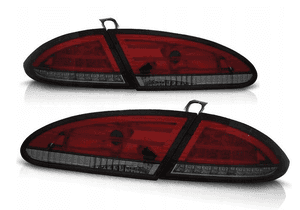 Lampy diodowe nowe seat leon od 06.2005 do 2009 roku red smoke led 2