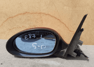 Lusterko elektryczne lewe bmw E87 5-PIN czerwone oryginał wysyłka! 3