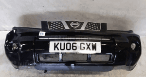 Zderzak przód przedni do nissan x-trail halogeny czarny Z11G posiada wgniecenie !!! 1