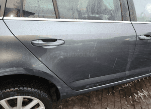 SKODA OCTAVIA III DRZWI PRZÓD PRZEDNIE PRAWE W KOLOR ORYGINAŁ LAKIER LF7Y 3