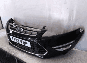 Zderzak przód halogeny led ford mondeo MK4 fl lift G6 czarny 4