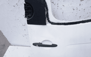 Drzwi prawy tył skrzydełkowe volkswagen crafter i LB9A max L4H3 2