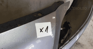 Zderzak przód przedni do opel insignia a 1 i Z179 szary halogeny 3