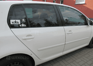 Drzwi tył tylne prawe vw golf 5 v LB9A hb hatchback 2003- 2