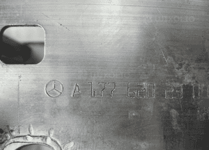MERCEDES 177 A ZE STREFAMI BELKA PRZEDNIA 3