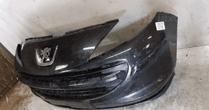 Zderzak przód przedni do peugeot 207 exl exld czarny 3