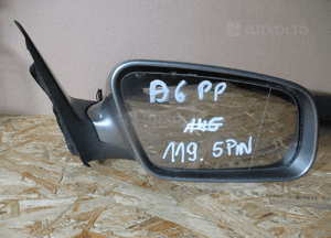 Lusterko prawe przód przednie audi A6 C6 5 pin 3