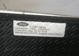 Ford s-max galaxy 2015- wkład mata bagażnika dwustronna nowa oryginał 6