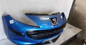 Zderzak przód przedni do peugeot 207 niebieski kmf 4