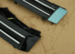 Grill atrapa przód fiat panda 737-A niebieska, czarna 2
