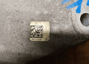 Łapa mocowanie podpora skrzyni biegów BMW M5 G30 F90 9485312 6