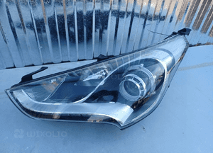 Hyundai veloster lampa lewa przód przednia reflektor soczewka led anglik uk 1