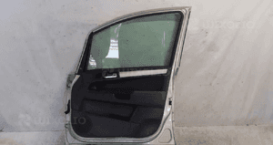 Drzwi przód przednie prawe do opel zafira b 2 ii Z167 szampańskie 5