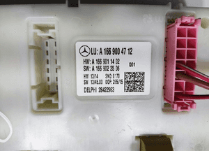 Moduł sterownik sam mercedes gle i W166 166 A1669004712 A1669022506 2015-19 4