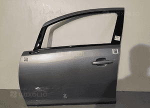Drzwi przód przednie lewe opel corsa d Z163 szare 5D 5 drzwi hb 1