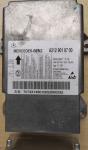 MERCEDES E 207 moduł sensor poduszek airbag 4