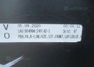Zderzak przedni przód vw passat B8 r-line gte lift 3G0807221G 2019-2023 20