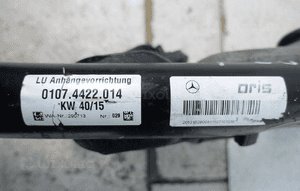 MERCEDES C-KLASA W205 KOMBI 2014- HAK HOLOWNICZ SKŁADANY 2053102900 8