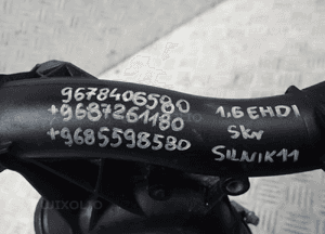 Przewód rura powietrza berlingo 1.6 hdi 9678406580 9687261180 9685598580 3