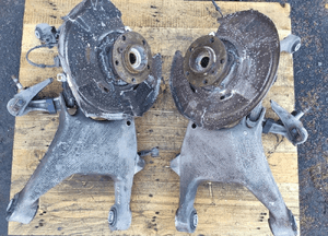 BMW 5 F10 3.0D ZWROTNICA PIASTA WAHACZ PRAWY LEWY TYŁ ZDROWE ORYG 1