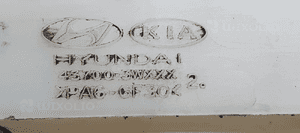 Wybierak lewarek biegów 6 biegów Kia Sportage III 43700-3WXXX 8
