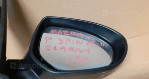 Lusterko prawe 3 pin mazda ii czarny 2