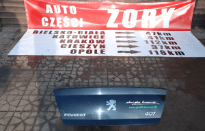 peugeot 407 sedan klapa nr 41776 WYSYŁKA 1