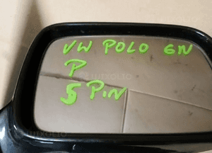 Lusterko prawe elektryczne VW Polo 6N Europa 5PIN 7