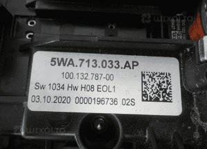 WYBIERAK SKRZYNI BIEGÓW DSG VW AUDI 5WA713033AN 5WA713033AP 5WA713033BB 5WA713033AG 40
