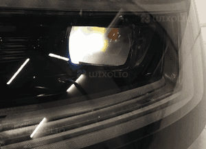 Range rover v L460 reflektor lampa lewa lewy przód przednia mid full led eu oryginał 8
