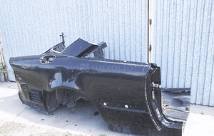Błotnik tylny prawy mercedes cl W215 K040 2
