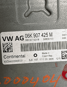 KOMPUTER SILNIKA VW SKODA SEAT AUDI 06K907425M ORG 2