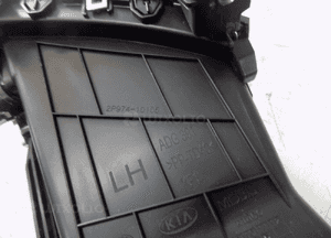 Kia sorento ii lift 2012-2015 kratka nawiewu środkowa lewa 4