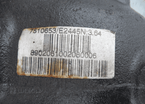 MOST TYŁ TYLNY DYFER BMW  X5 E53 3.64 2