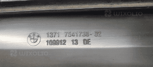 Dolot wlot powietrza kierownica BMW 3 E90 7541738 5