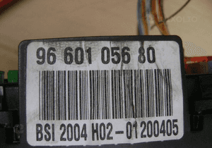 Citroen C4 I moduł BSI 9660105680 9659285580 3