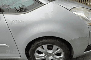 Citroen C4 Grand Picasso I blotnik prawy lewy  przod przedni EZRC 4
