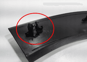 Listwa błotnika lewy tył renault C4 cactus 9819474277 2017-2020 lift 6