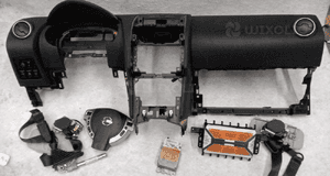 NISSAN QASHQAI J10 Lift deska rozdzielcza konsola napinacze poduszki AIRBAG 2007-2013 1