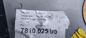 Osłona poszycie słupka lewa VW Touareg 7L6867239GB 4