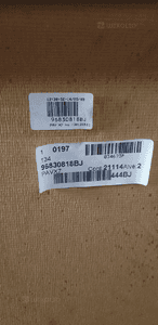 Tapicerka podsufitka sufit Panorama Citroen C5 III Kombi 96819444BJ 8
