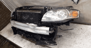 Pas przedni audi A4 B7 belka wzmocnienie czołowe chłodnica wody 1 wentylator żaluzja obudowa diesel manual 3