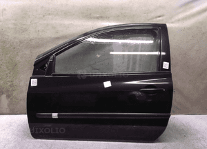 @ DRZWI PRZÓD PRZEDNIE LEWE RENAULT CLIO 3 III LIFT FL 3D 3 DRZWI NV676 CZARNY 1
