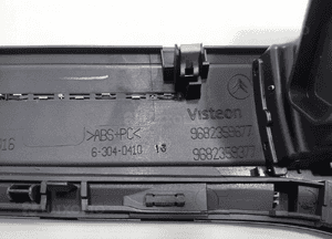 Ramka radia ozdobna deski dekor citroen C5 iii X7 9682359677 08-15 7