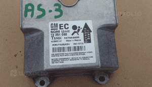 Opel Astra H Zafira B sensor sterownik airbag  13246046QX   13137906 FU 13251080EC 2