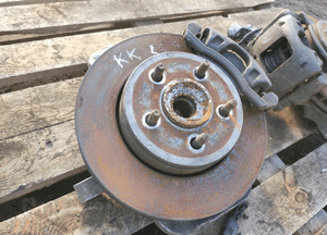 JEEP CHEROKEE LIBERTY KK 2.8CRD 07-12r. ZWROTNICA PIASTA TARCZA ZACISK BDB 2