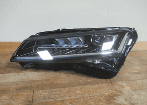 Lampa przednia przód lewa skoda superb iii 3 lift full led 2019- 2