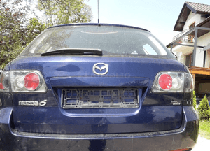 Mazda 6 02-07 Kombi Klapa tylna tył w kolor 25E 2