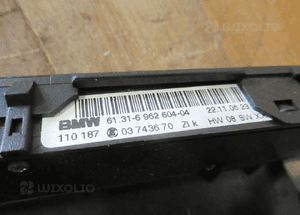 Panel nawiewu klimatyzacji włacznik grzania foteli bmw 1 E87 2004- 9