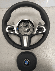 BMW G01 G30 G11 G22 G20 G21 KIEROWNICA MULTIFUNKCYJNA SKÓRA TEMPOMAT NOWA 9